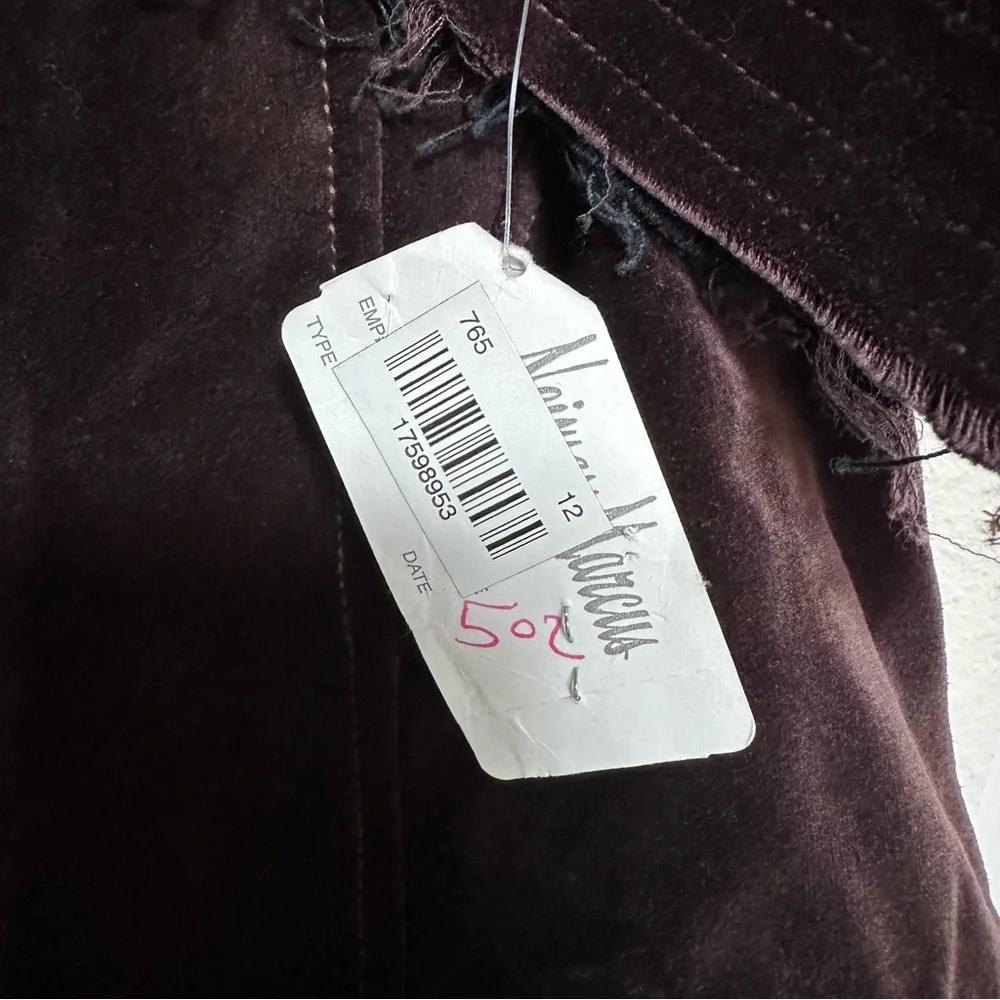 Easton Pearson Velvet Blazer in Deep Brown - Picture 8 of 14